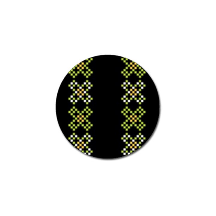 Vintage Pattern Background  Vector Seamless Golf Ball Marker (10 pack)