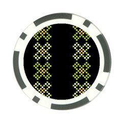 Vintage Pattern Background  Vector Seamless Poker Chip Card Guard