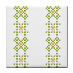 Vintage Pattern Background  Vector Seamless Tile Coasters by Amaryn4rt