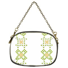 Vintage Pattern Background  Vector Seamless Chain Purses (one Side) 