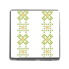 Vintage Pattern Background  Vector Seamless Memory Card Reader (square)