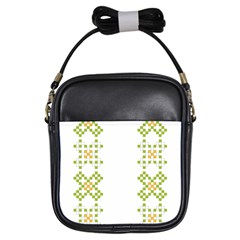 Vintage Pattern Background  Vector Seamless Girls Sling Bags