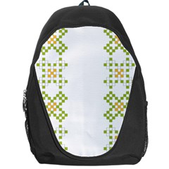 Vintage Pattern Background  Vector Seamless Backpack Bag