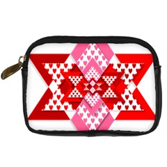 Valentine Heart Love Pattern Digital Camera Cases