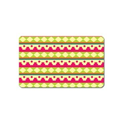 Tribal Pattern Background Magnet (name Card)