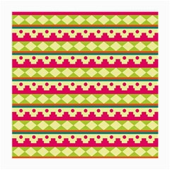 Tribal Pattern Background Medium Glasses Cloth