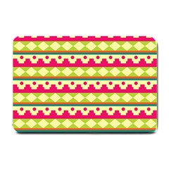 Tribal Pattern Background Small Doormat 