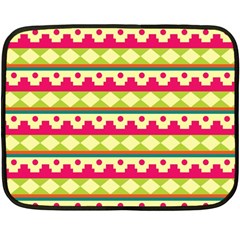 Tribal Pattern Background Double Sided Fleece Blanket (mini) 