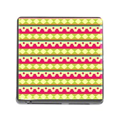 Tribal Pattern Background Memory Card Reader (square)