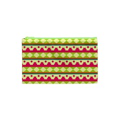 Tribal Pattern Background Cosmetic Bag (xs)