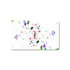 Star Structure Many Repetition Magnet (name Card) by Amaryn4rt