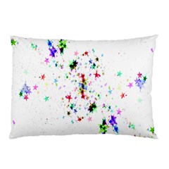 Star Structure Many Repetition Pillow Case