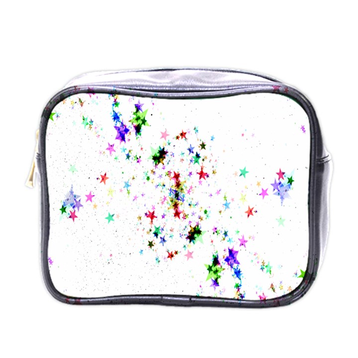 Star Structure Many Repetition Mini Toiletries Bags