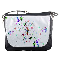 Star Structure Many Repetition Messenger Bags by Amaryn4rt