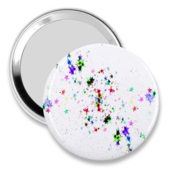 Star Structure Many Repetition 3  Handbag Mirrors