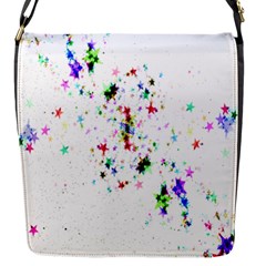 Star Structure Many Repetition Flap Messenger Bag (s) by Amaryn4rt