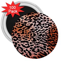 Tiger Motif Animal 3  Magnets (100 Pack)