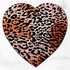 Tiger Motif Animal Jigsaw Puzzle (heart)