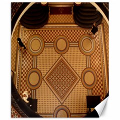 The Elaborate Floor Pattern Of The Sydney Queen Victoria Building Canvas 20  X 24   by Amaryn4rt