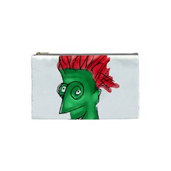 Crazy Man Drawing  Cosmetic Bag (small) 