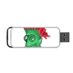 Crazy Man Drawing  Portable USB Flash (One Side) Front