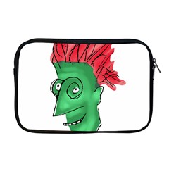 Crazy Man Drawing  Apple Macbook Pro 17  Zipper Case