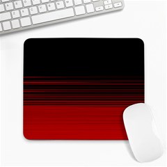 Abstract Of Red Horizontal Lines Large Mousepads