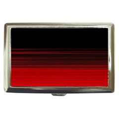 Abstract Of Red Horizontal Lines Cigarette Money Cases by Amaryn4rt