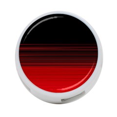 Abstract Of Red Horizontal Lines 4-port Usb Hub (two Sides) 