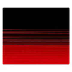 Abstract Of Red Horizontal Lines Double Sided Flano Blanket (small) 