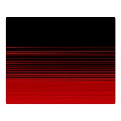 Abstract Of Red Horizontal Lines Double Sided Flano Blanket (large) 