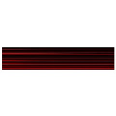 Abstract Of Red Horizontal Lines Flano Scarf (small)