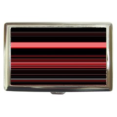 Abstract Of Red Horizontal Lines Cigarette Money Cases