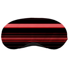 Abstract Of Red Horizontal Lines Sleeping Masks by Amaryn4rt