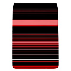 Abstract Of Red Horizontal Lines Flap Covers (s) 