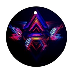 Abstract Desktop Backgrounds Round Ornament (Two Sides)