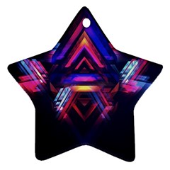 Abstract Desktop Backgrounds Star Ornament (two Sides)