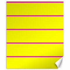 Background Image Horizontal Lines And Stripes Seamless Tileable Magenta Yellow Canvas 20  X 24   by Amaryn4rt