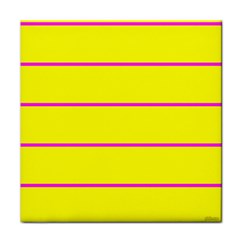 Background Image Horizontal Lines And Stripes Seamless Tileable Magenta Yellow Face Towel