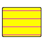 Background Image Horizontal Lines And Stripes Seamless Tileable Magenta Yellow Double Sided Fleece Blanket (Small)  45 x34  Blanket Front