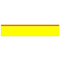 Background Image Horizontal Lines And Stripes Seamless Tileable Magenta Yellow Flano Scarf (small) by Amaryn4rt