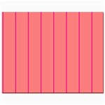 Background Image Vertical Lines And Stripes Seamless Tileable Deep Pink Salmon Mini Button Earrings Front