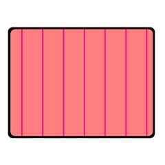 Background Image Vertical Lines And Stripes Seamless Tileable Deep Pink Salmon Fleece Blanket (small)