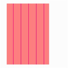 Background Image Vertical Lines And Stripes Seamless Tileable Deep Pink Salmon Small Garden Flag (two Sides)