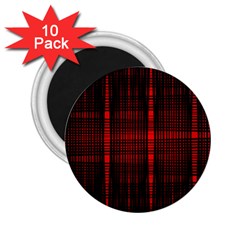 Black And Red Backgrounds 2 25  Magnets (10 Pack)  by Amaryn4rt