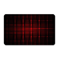 Black And Red Backgrounds Magnet (rectangular) by Amaryn4rt