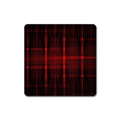 Black And Red Backgrounds Square Magnet by Amaryn4rt