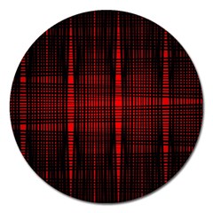 Black And Red Backgrounds Magnet 5  (round)