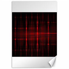 Black And Red Backgrounds Canvas 20  X 30   by Amaryn4rt