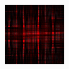 Black And Red Backgrounds Medium Glasses Cloth (2-side) by Amaryn4rt